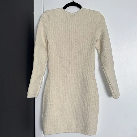 Alexander Wang Boucle Cutout Mini Bodycon Dress - Picture 3 of 4